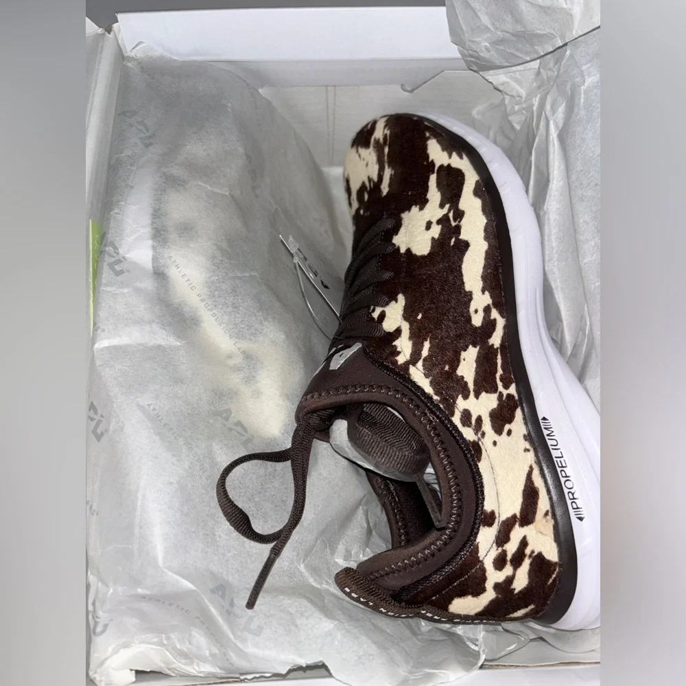 APL Iconic Phantom Calf Hair Classic Cow Sneaker Men 7M NEW Country Western Chic